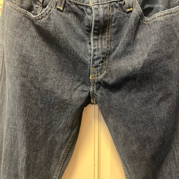 Levi's 559 Jeans Mens Blue Denim Pants Actual 33x34 - Picture 3 of 12